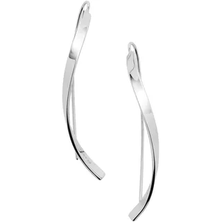 Skagen Ohrringe Kariana Edelstahl silber 50mm