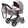 Xeo Schmetterling Grau/Rosa