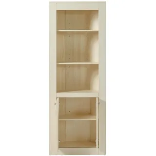 [en.casa] Eckregal 62 x 170 x 30 cm Beige