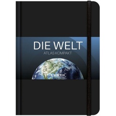 Taschenatlas Die Welt - Atlas kompakt, schwarz