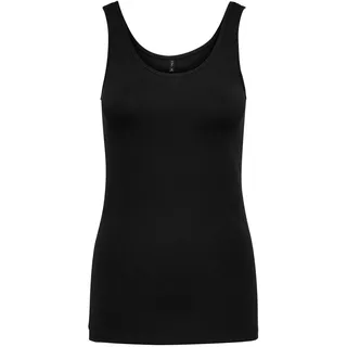 Only ONLLIVE LOVE LIFE TANK Top, NOOS Schwarz