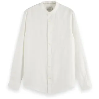 Scotch & Soda 179189 Langarmhemd - Off White - M