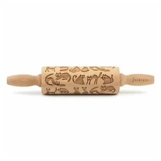 Folkroll »3D-Motiv-Teigrolle« braun,