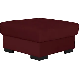 Home Affaire Hocker Tulio mit Stauraum 80 x 45 x 80 cm Rot