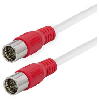Maxtrack Antennen, SAT Anschlusskabel [1x F-Stecker - 1x F-Stecker] 9m Weiß