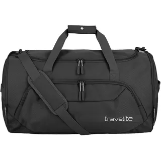 Travelite Kick Off L 60 cm Schwarz/Weiß