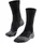 Trekking Socken 41-42 Schwarz