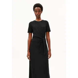 JELTAA JERSEYKLEID | Bio-Baumwoll-Mix - schwarz (M)