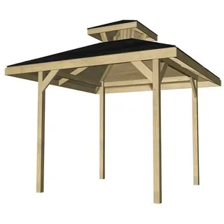 Weka Pavillon Gartenoase 651 Gr. 1 294 x 294 cm