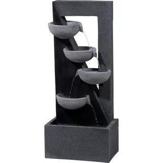 Dobar Springbrunnen Vulcanus Design Gartenbrunnen Groß 4 Schalen