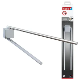 Tesa Ekkro Handtuchhalter 2-armig Chrom