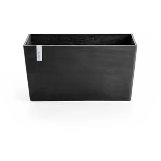 Ecopots Paris 60 x 26 x 40 cm Dunkelgrau