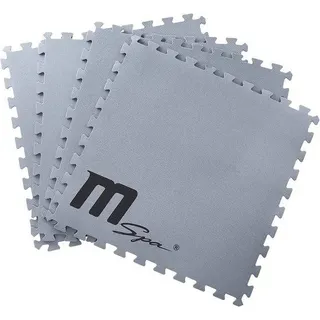 Vielseitige Schwimmbadmatte für 4 Personen - Kollektion von 9 gleichartigen Schwimmflächen-Matten 59cm x 59cm