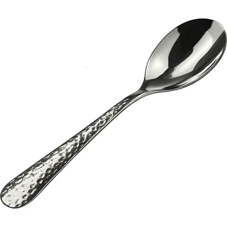 Solex Lena Vorlegeset Tortenheber, Servierlöffel, Serviergabel in Hammerschlag - Weiß