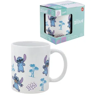 Stitch Keramik Tasse Disney Modell Mug 325ml Frühstückstasse für Kinder