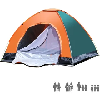 KEELYY Wurfzelt 2 Personen Pop Up Zelt Leicht Camping Zelt Wasserdicht Kuppelzelt Automatisches für Strand, Outdoor, Camping, Angeln