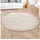 Hochflor-Teppich beige