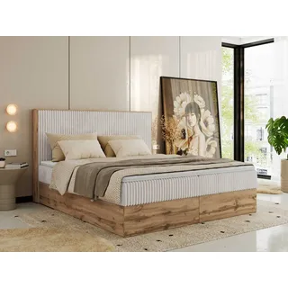 MKS Meble WOOD CLASSIC 180 x 200 cm H3 Beige