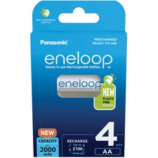 Bild eneloop (Gen 5) Mignon AA NiMH 2000mAh, 4er-Pack (BK-3MCDE/4BE)