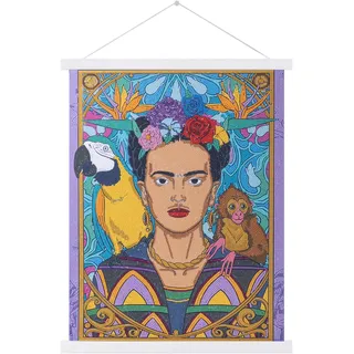CRYSTAL ART - Frida Kahlo, 40x50cm Scroll, CAS-31FRK908L