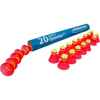 Speedminton Big Tube Fun Speeder Lenkrad Unisex Erwachsene, Gelb