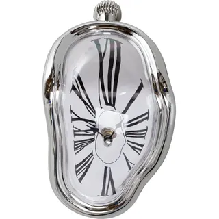 Out of the Blue Dekoratives Objekt/Eckuhr mit Fused Object-Effekt/Maße: 18x13 cm.