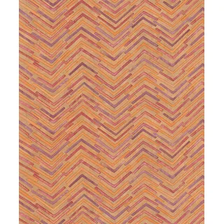 Rasch Textil Rasch Tapeten Vliestapete (Grafisch) Orange 10,05 m x 0,53 m Barbara Home Collection III 560978