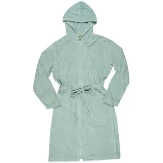 Esposa Bademantel , Mintgrün , Textil , Uni , unisex , Reißverschluss , Heimtextilien, Badtextilien, Bademäntel, Bademäntel Herren