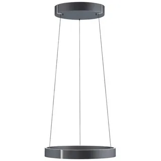 neuhaus pure LED-Pendelleuchte Pure E-Clipse Alu, Eisen, Stahl & Metall Grau