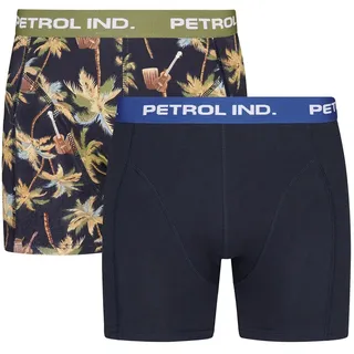 PETROL INDUSTRIES, Men Underwear Boxer, M-1050-BXR201, Navy Blue, XXXL