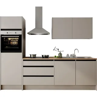 BASIC by Balculina Küchenzeile 273 cm grau