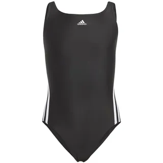 adidas 3S Swimsuit Schwarz/Weiß 128