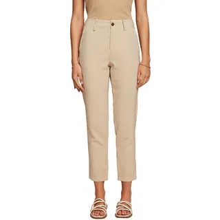 ESPRIT Damen 043EE1B330 Hose, 285/SAND, 34/28