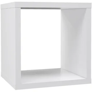 Forte Bücherregal 38,2 x 38,3 x 32,9 cm Weiß