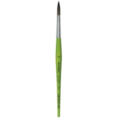 da Vinci Brushes Rundbürste der Serie 373, Synthetik, Grün, Size 12
