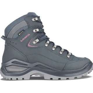 Lowa Renegade Evo Mid Wanderstiefel - Steelblue / Old Rose - EU 41