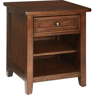 Nacht Konsole Tisch Beistell Schlafzimmer Kommode Schrank Tische Konsolen Design - Braun