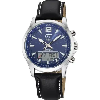 ETT Professional World Timer Leder 45 mm EGA-11714-31L