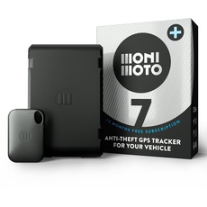 MoniMoto 7 Plus 3 Edition GPS Tracker Motorrad - Diebstahlwarnanlage mit DIY-Installation, Keine Verkabelung erforderlich - Ortungsgerät für Autos, Roller, Quads, ATV, Schneemobile