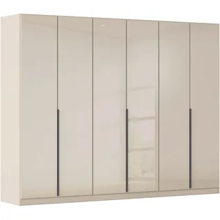 Rauch »Kleiderschrank Kleiderschränke Schrank Garderobe AGORDO mit Glasfront« in zwei Griff-Farben, Breiten 91-360 cm, durchdachte Innenausstattung, in 7 Breiten und 2 Höhen MADE IN GERMANY, beige