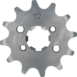 Kettenritzel 101_Octane 12Z 420 chrom-Stahl für Aprilia SX 50 Derbi-Motor