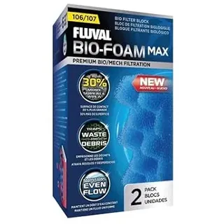 Askoll 922426 Schwamm Bio-Foam Max PK 100, 3.0 SS, 2 Stück