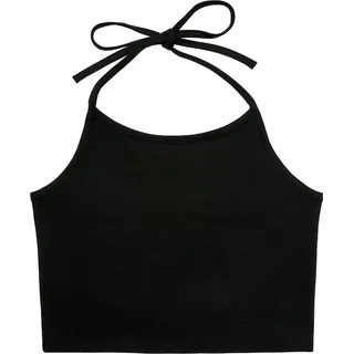 Brandit Neckholder, Top Damen - Schwarz - XS