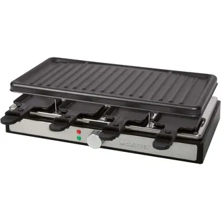 Clatronic RG 3757 Raclette-Grill 8 Personen schwarz