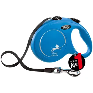 flexi New Classic Gurt L 5m Blue