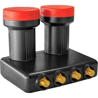 Megasat Diavolo Monoblock Quad LNB 0.1 dB, 40 mm