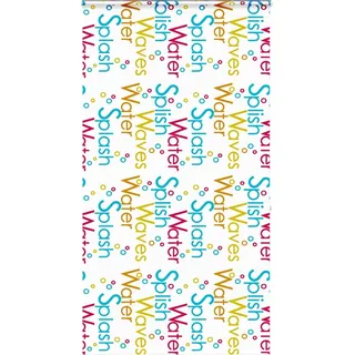 Duschrollo mit Kassette 120x240 cm Stoffbreite 116 cm - Bunt