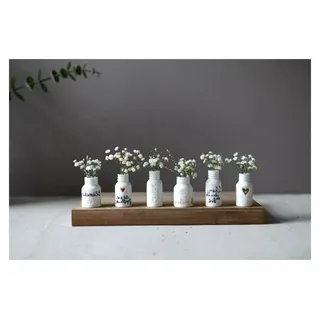 Mini-Vase Glück