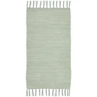 Boxxx Fleckerlteppich , Mintgrün , Textil , rechteckig , 80x150 cm , beidseitig verwendbar , Teppiche und Böden, Teppiche, Fleckerlteppiche