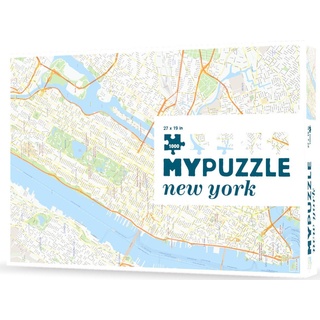 Helvetiq Verlag My New York City Dog Puzzle, Mehrfarbig